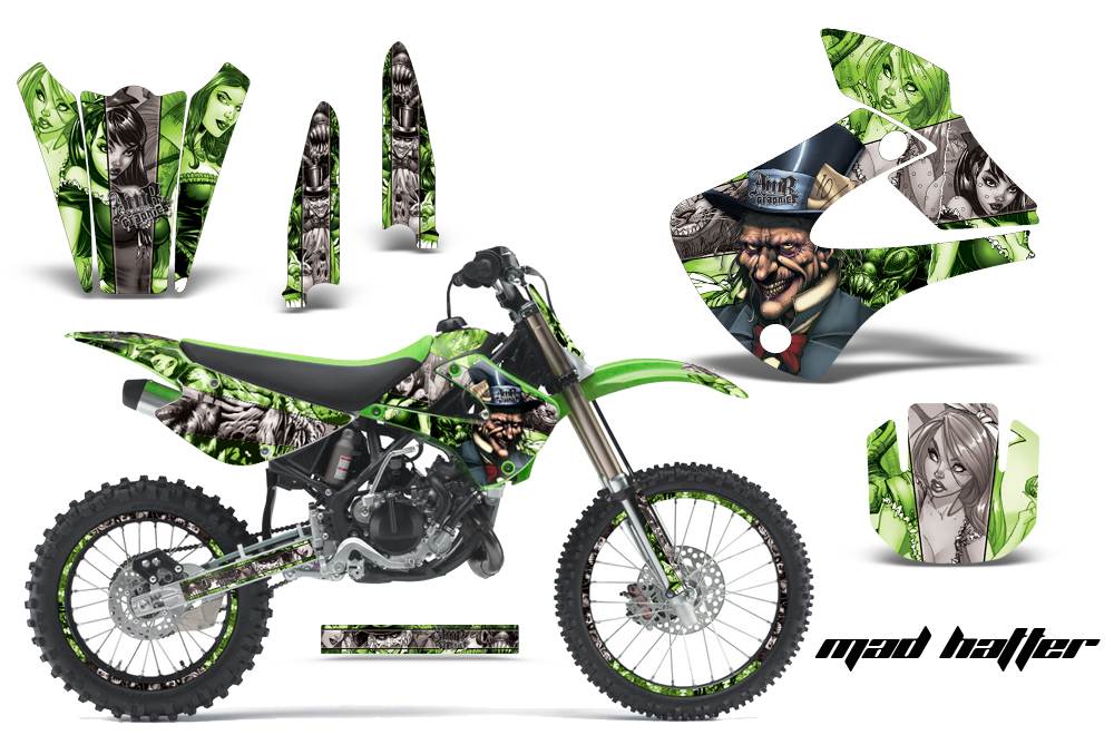 Kawasaki KX 85 100 NP Graphic Kit MH GS NPs